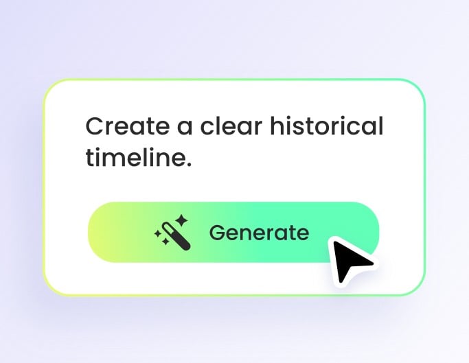 Add a text prompt about your ideal timeline