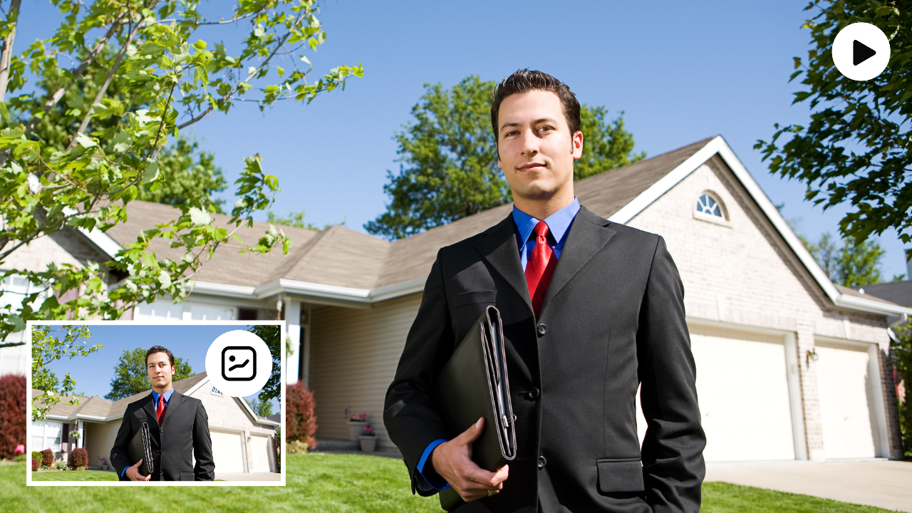 エージェントは物件の写真をビデオツアーに変換できます