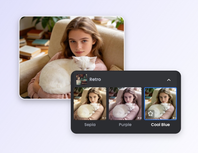 Ajouter effet sur photo