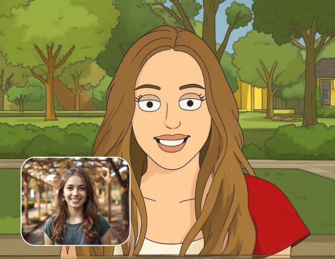 Bild in Cartoon umwandeln Rick und Morty Stil