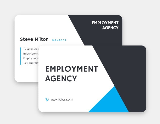 Business card design