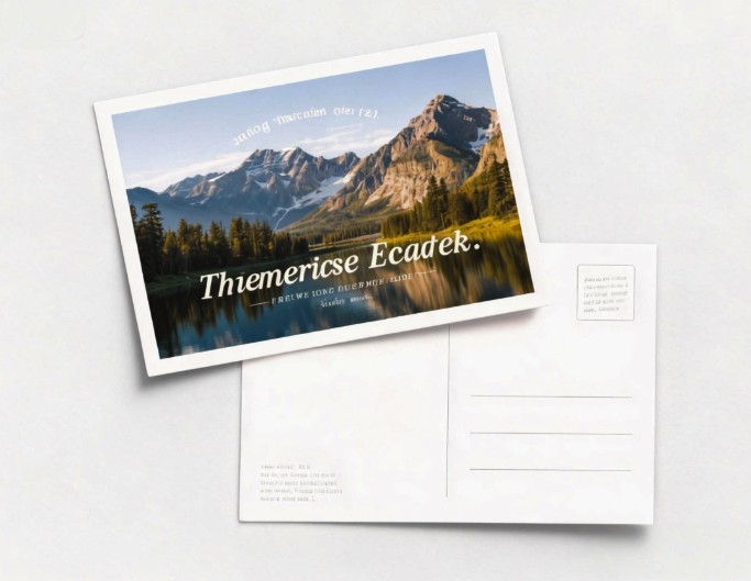 Carte postale paysage