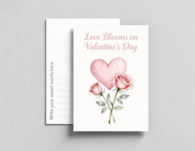 Carte postale verticale