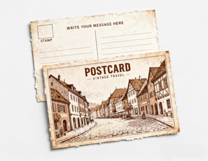 Carte postale vintage