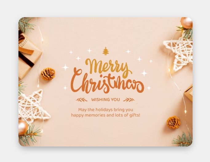 Christmas card design