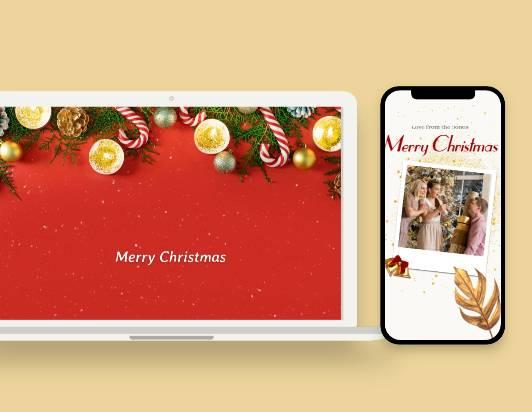 Christmas wallpapers on Fotor