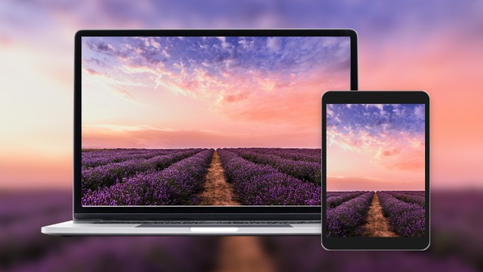 Convert photo to JPG for better display and compatibility on desktop and mobile devices