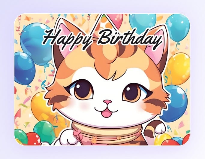 グリーティングカード