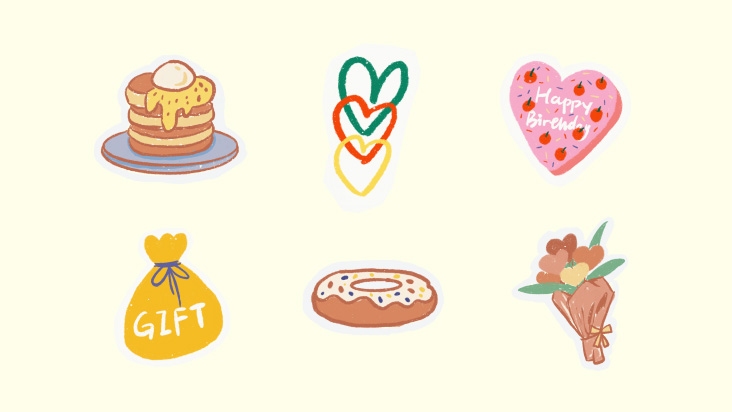 Crie figurinhas de feliz aniversário para o Whats App