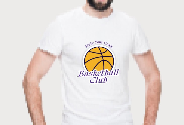 Design custom T-shirts for a football team