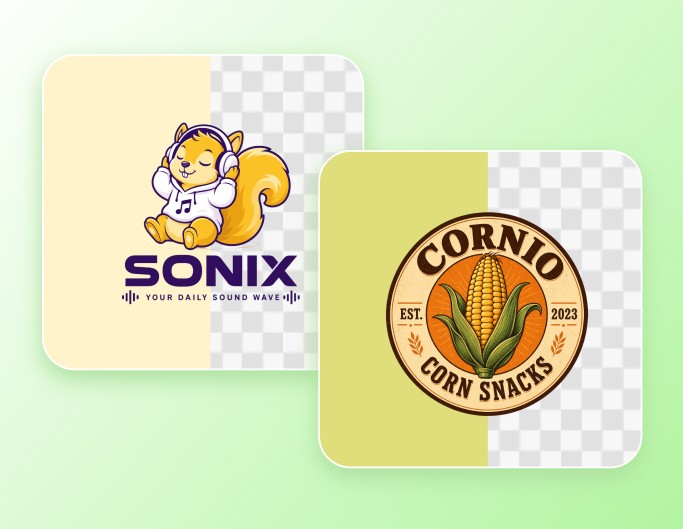 Design logos with Fotor free PNG maker