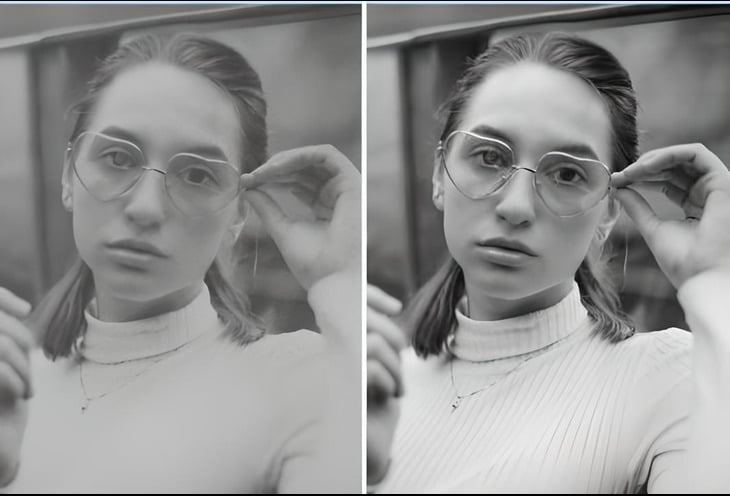 Digitize old photos and enhance quality and clarity