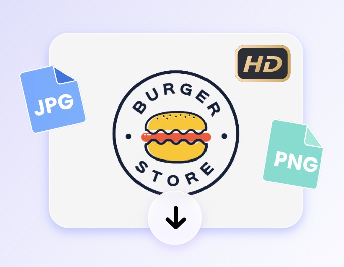 Download the enhanced logo image in PNG or JPG format