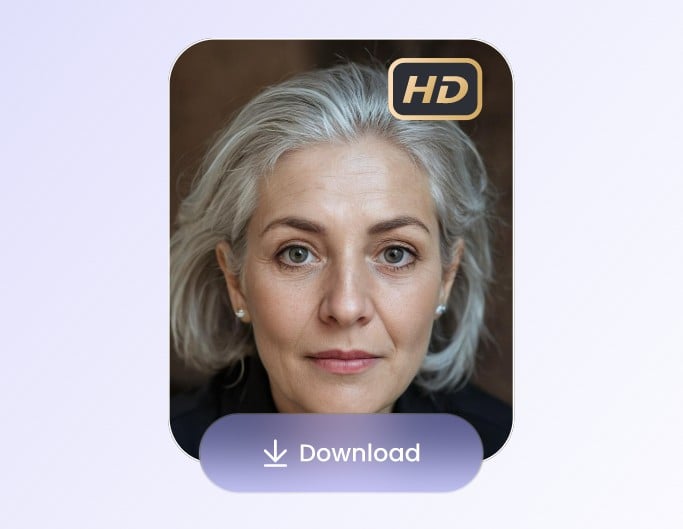 未来の顔写真を保存