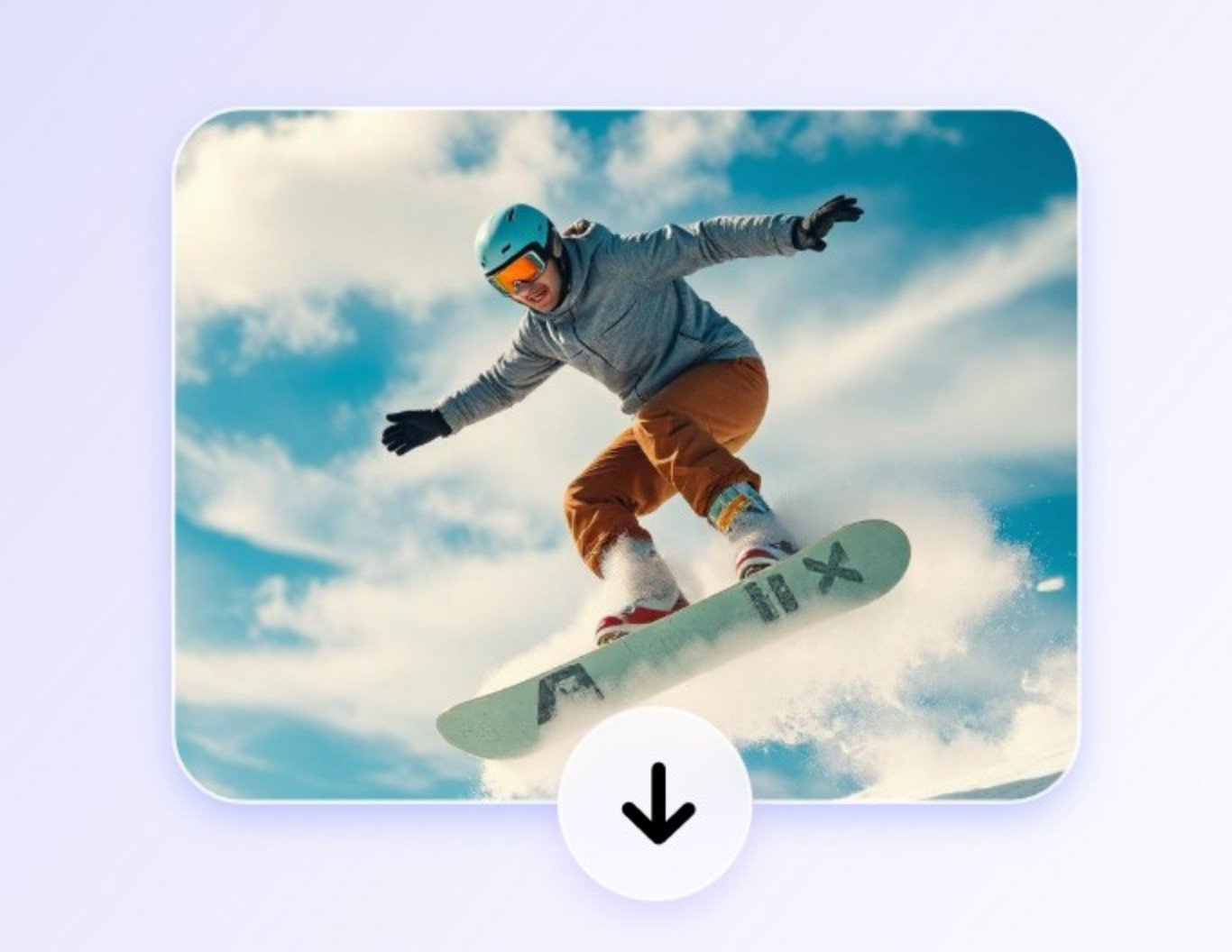 Download your outpainted image