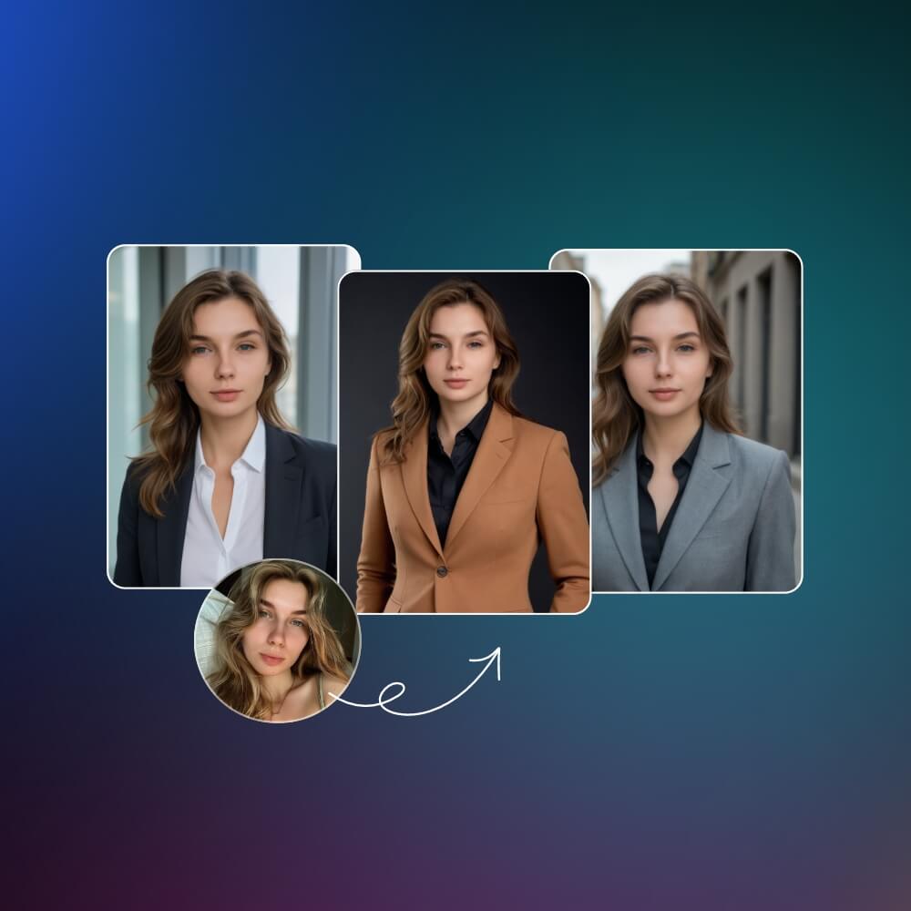 Fotor AI headshot generator