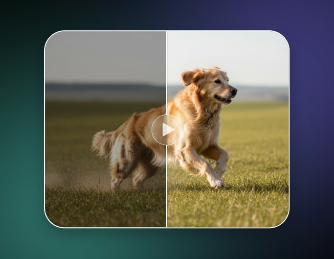 Fotor AI video enhancer