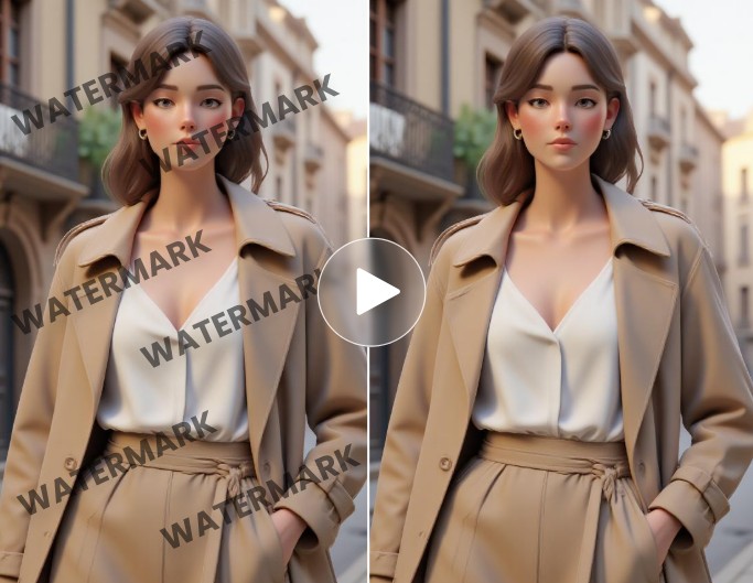 AI動画ウォーターマーク消す