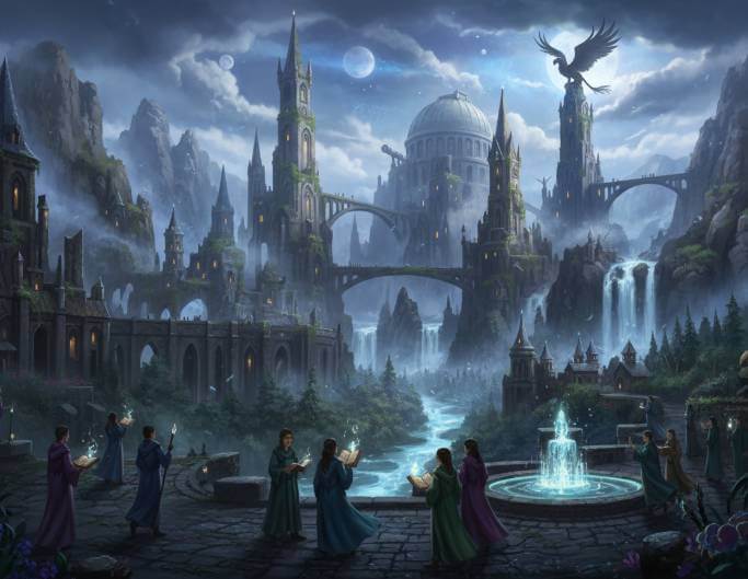 Fotor free AI book illustration generator for fantasy novels