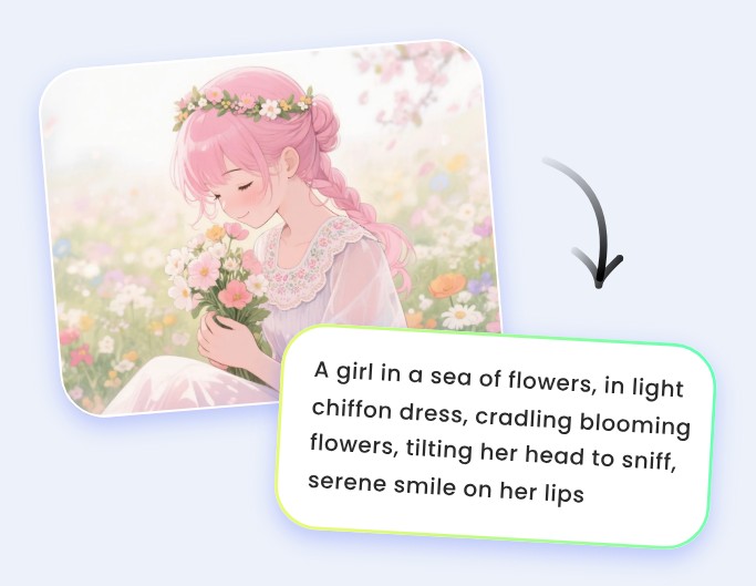 Fotor image to prompt generator