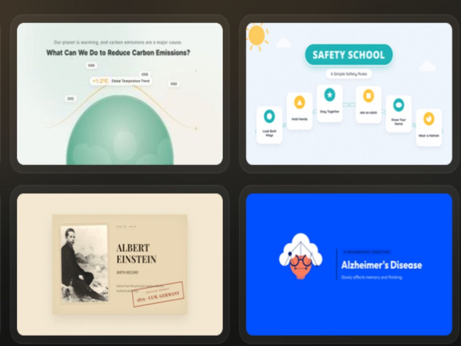 Fotor ki infografik generator bietet eine anzahl an video vorlagen