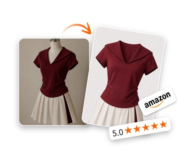 Generate flawless product images for amazon and other marketplaces