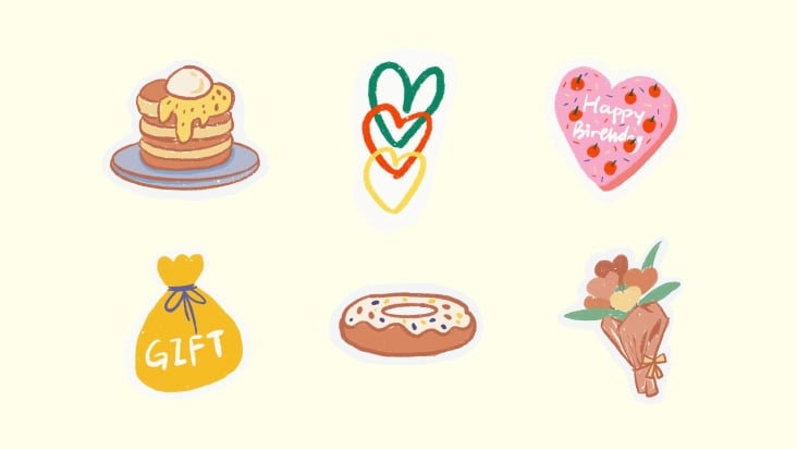 Happy Birthday Sticker für Whats App erstellen