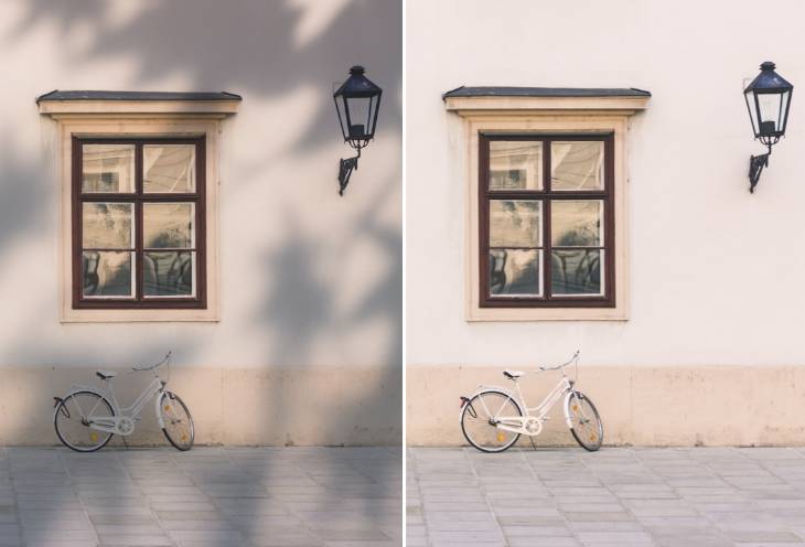 Fotorシャドウリムーバーで屋外写真の影を瞬時に除去