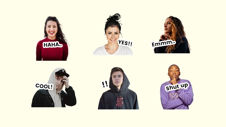 Lustige Sticker für Whats App Gruppenchats erstellen