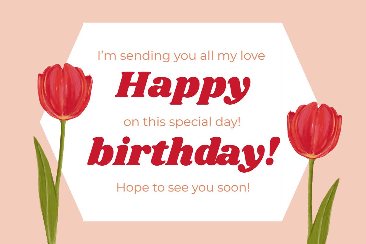 Make birthday card with Fotor