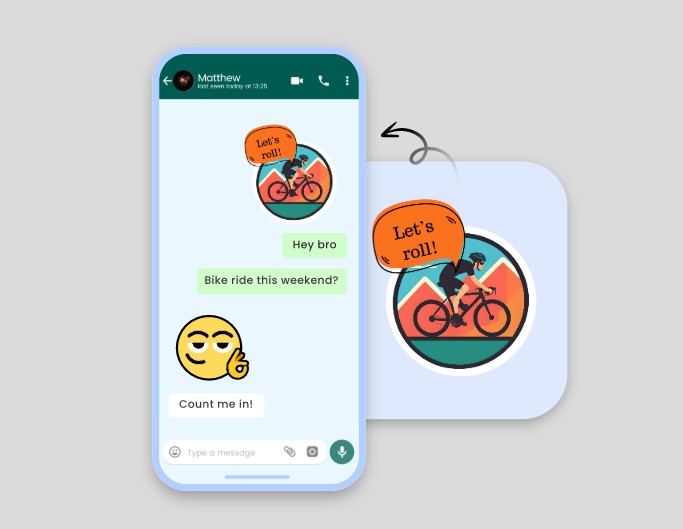 Make stickers for Whats App