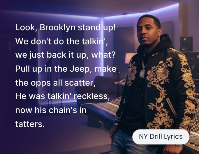 NY drill lyrics
