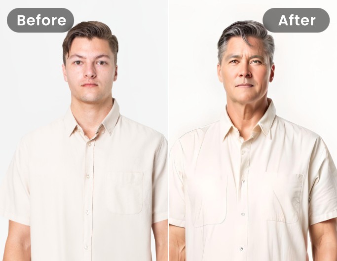 Fotorで老けフィルターを適用します