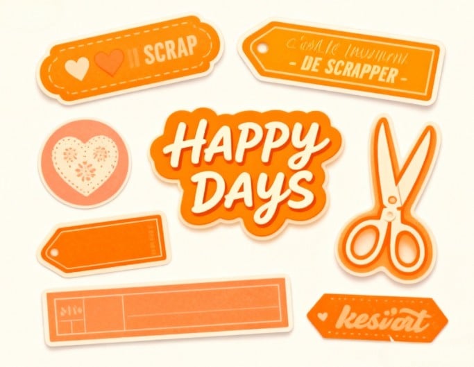 Planche détiquettes