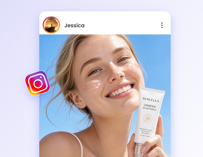 Produktbild mit KI erstellen fuer digitale Werbung