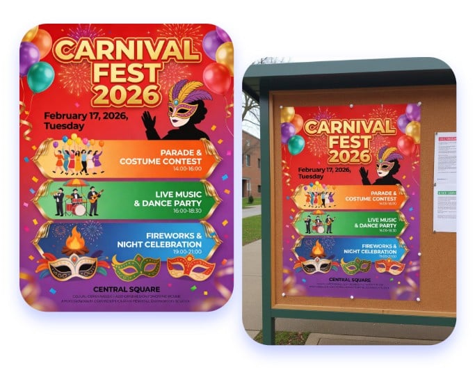 Programme de festival