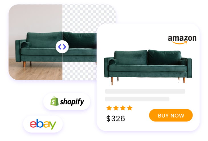 Remove background to craft perfect product image with fotor