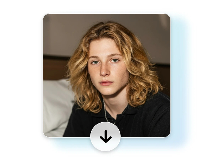 Schritt 3 Bild mit natürlichem Ergebnis von neuer Frisur herunterladen