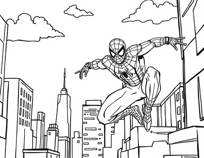 Spiderman Coloring Pages