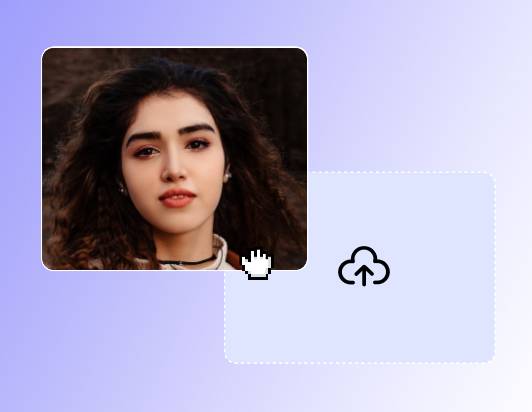 Step 1 Upload the face photo you want to animate