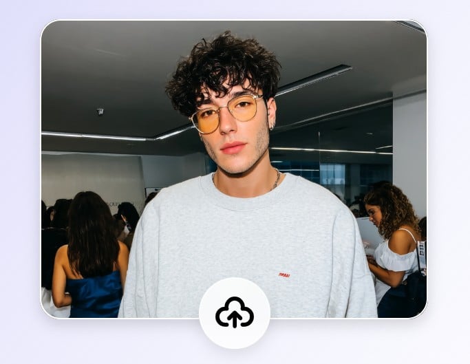 Step 1 upload a photo to fotor celebrity lookalike finder