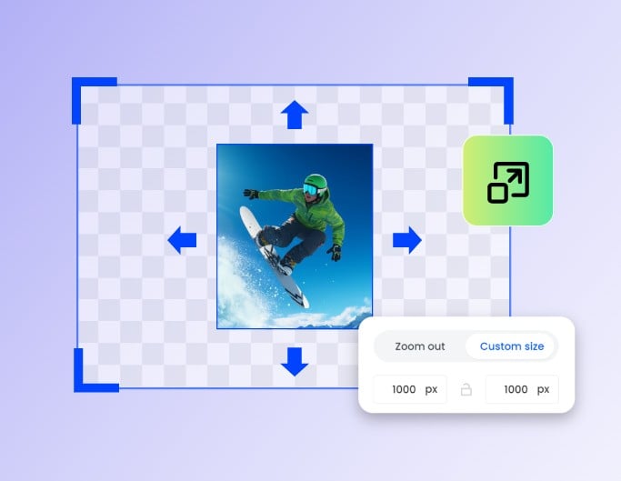 Krok 2 Al Rozszerz obraz