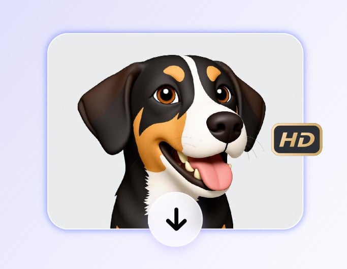 Step 3 download the cute 3d fluffy emoji