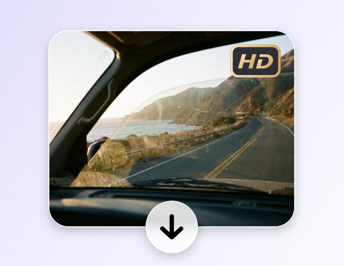 Step three download a clean and HD image for free