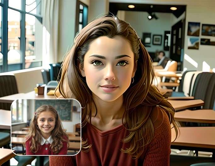 Transformer une photo en cartoon avec le style Bandes dessinées