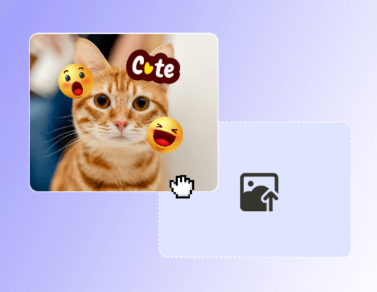 upload your image to clipfly emoji remover