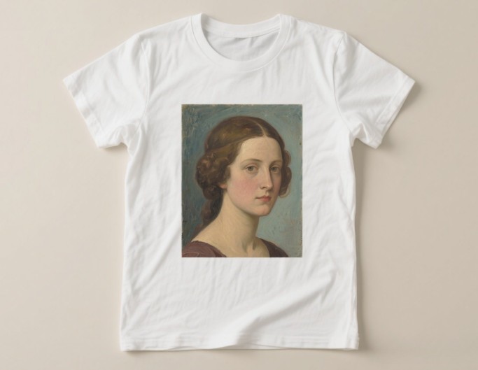 A painting style t shirt design