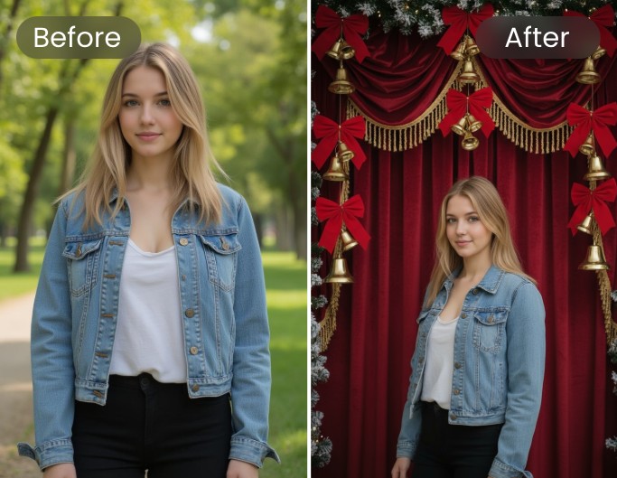 Studio de Noël vintage