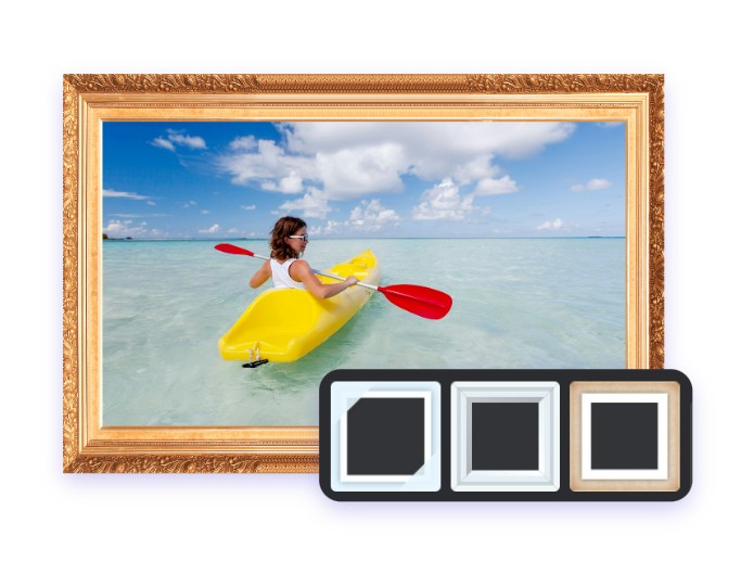 Add frames to photos