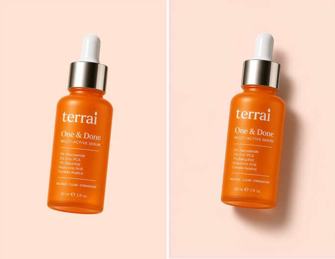 Add shadow to a skincare product visual